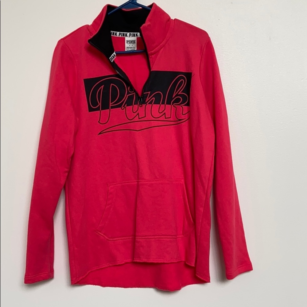 Victoria’s Secret Pink half zip sweatshirt